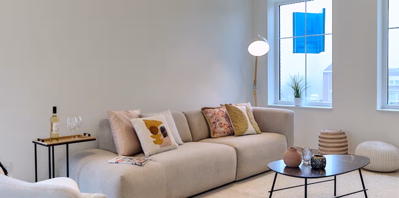Interieur leefruimte - Nieuwbouwwoning Hectaar in Hooglede