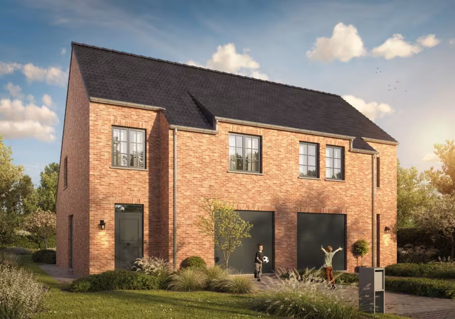 Energiezuinige nieuwbouwwoningen te Tremelo