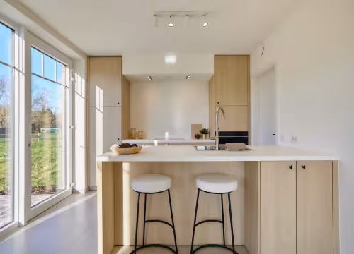 Halfopen nieuwbouwwoningen te Haaltert